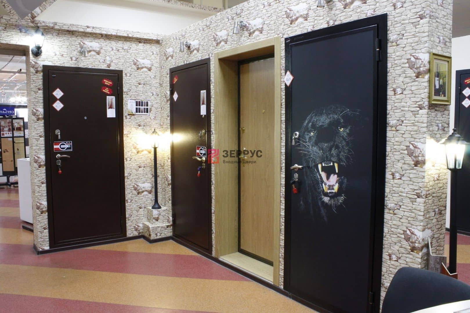 Пример установки двери — Монтаж