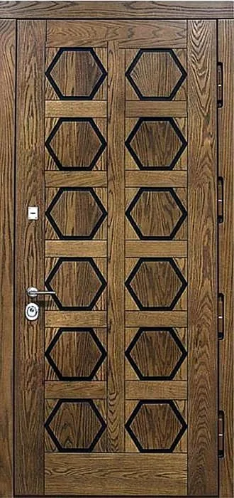 Входная дверь Delta-5 (МДФ Винорит / МДФ Шпон) - внешняя сторона