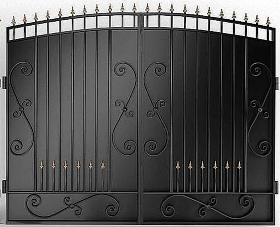 Распашные ворота Grand-2 (Нитроэмаль)